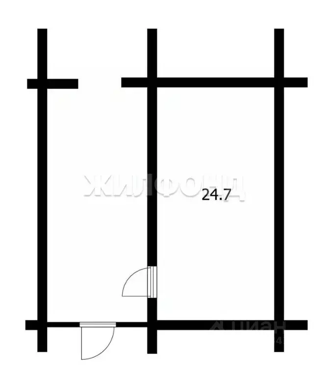 Помещение свободного назначения в Томская область, Томский район, д. ... - Фото 1
