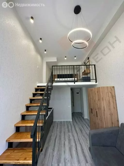 Квартира-студия: село Агой, Центральная улица, 38 (16.2 м) - Фото 1