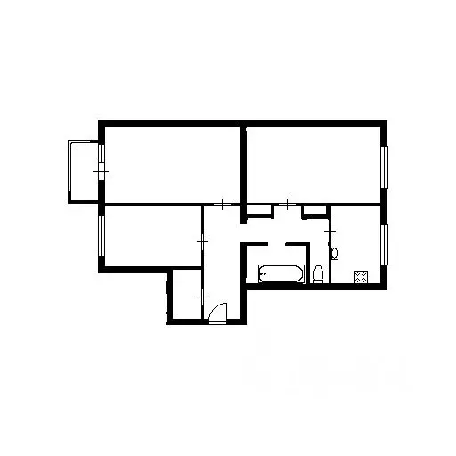 3-к кв. Кировская область, Киров ул. Карла Либкнехта, 67 (75.0 м) - Фото 1