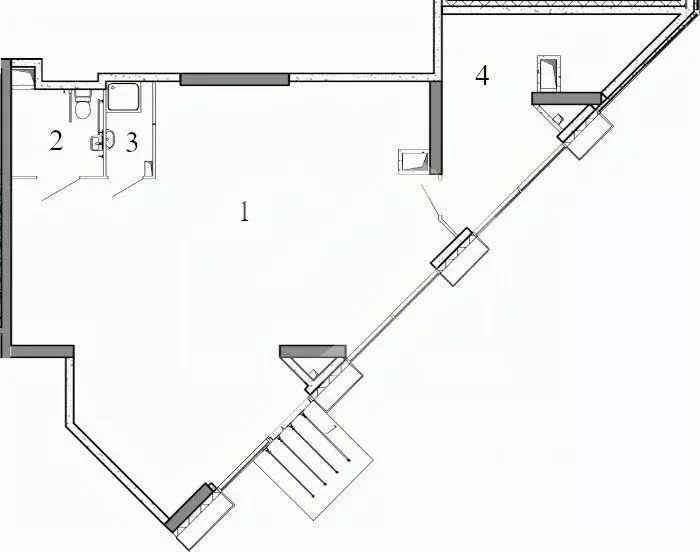 Помещение свободного назначения в Москва Летниковская ул., 6к1 (106 м) - Фото 2