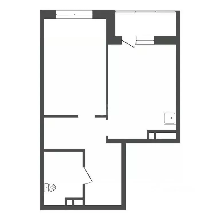 2-к кв. Красноярский край, Красноярск Октябрьская ул., 16 (43.3 м) - Фото 1