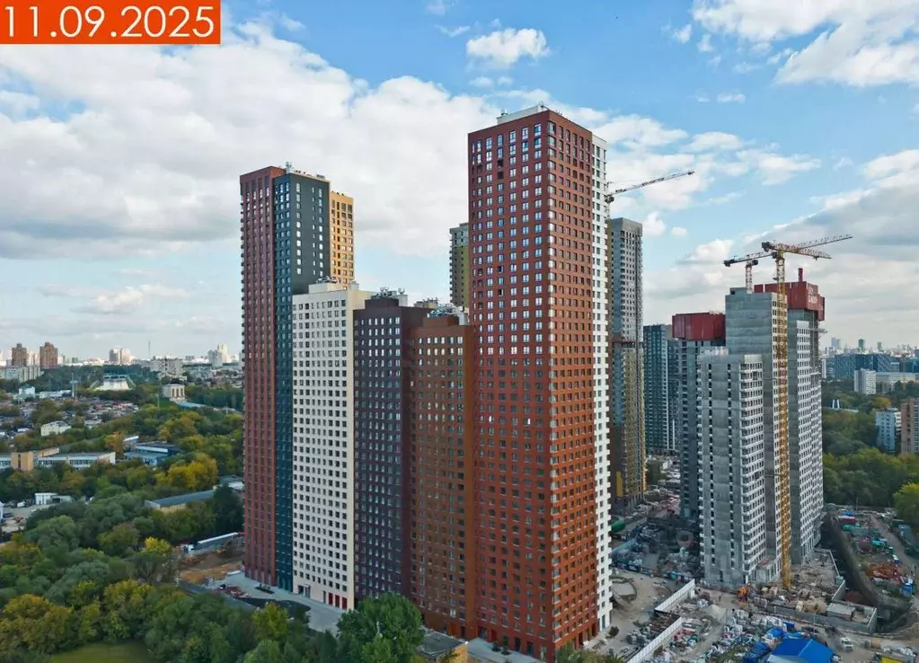 1-к кв. Москва Строительный проезд, 9к1 (37.9 м) - Фото 1