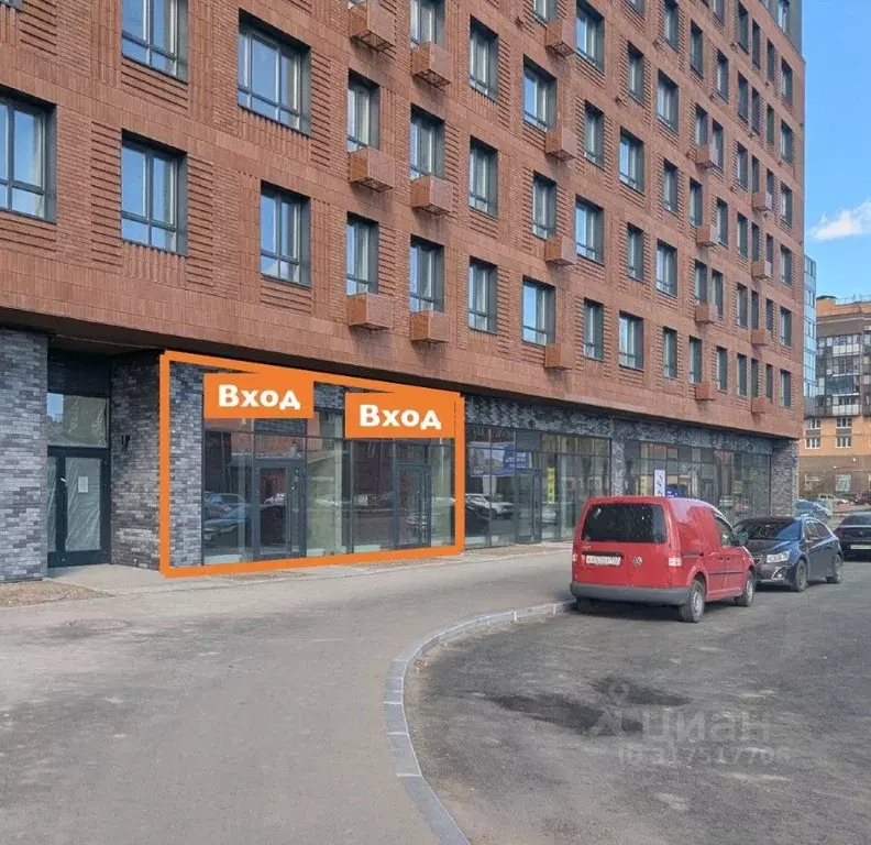 Торговая площадь в Санкт-Петербург ул. Шкапина, 15 (59 м) - Фото 0