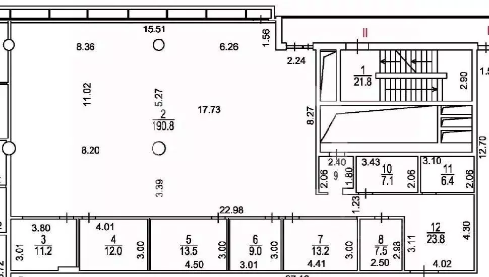 Помещение свободного назначения в Москва 1-я Тверская-Ямская ул., 21 ... - Фото 2