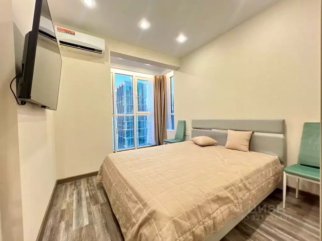 1-к кв. Краснодарский край, Сочи Бытха мкр, ул. Ясногорская, 16/6к5 ... - Фото 1