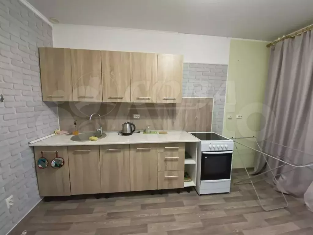 1-к. квартира, 37 м, 2/16 эт. - Фото 1