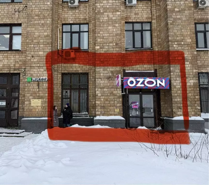 Помещение свободного назначения в Москва Локомотивный проезд, 21 (55 ... - Фото 1