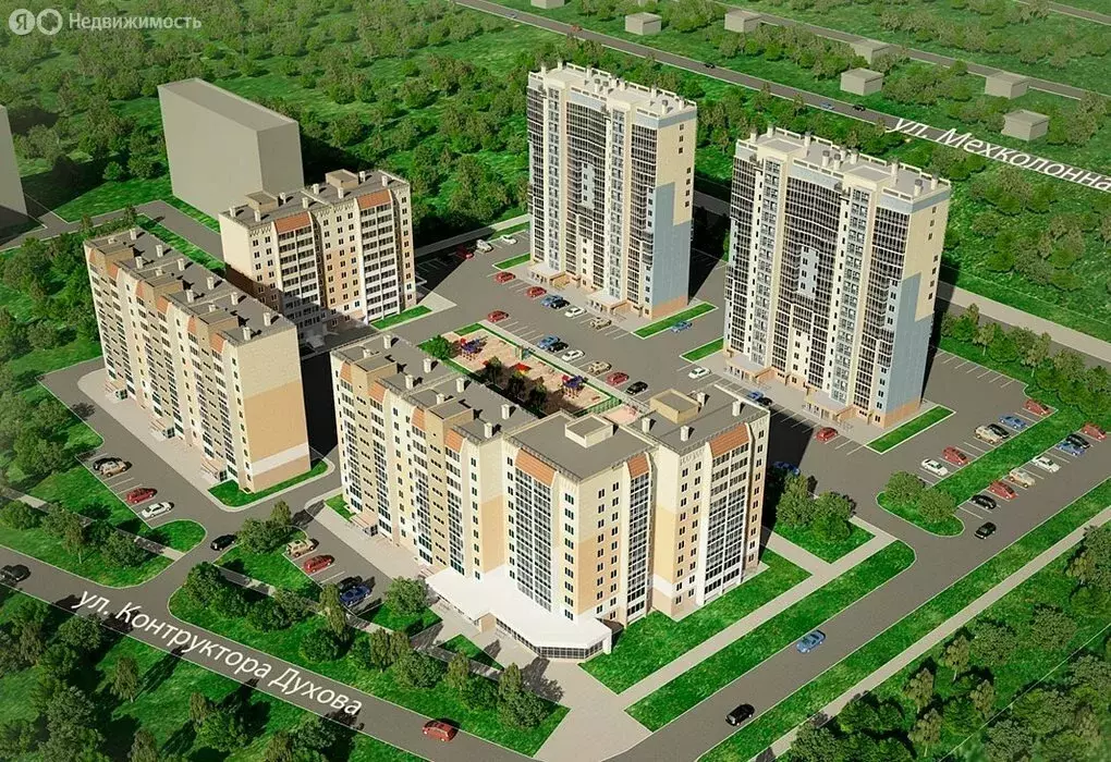 Квартира-студия: Челябинск, улица Конструктора Духова, 6 (23.7 м) - Фото 1