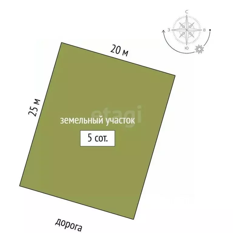 Участок в Ростовская область, Аксайский район, Большелогское с/пос, ... - Фото 2