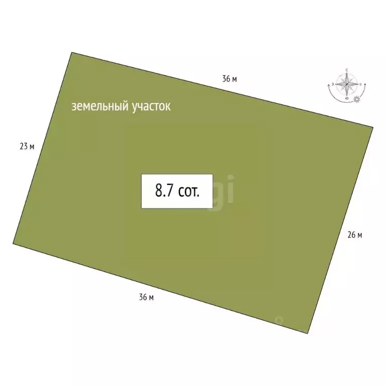 Участок в Алтай, Майминский район, с. Кызыл-Озек Родниковая ул. (8.7 ... - Фото 2