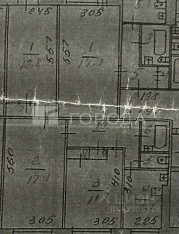 3-к кв. Новосибирская область, Новосибирск Выборная ул., 106 (59.9 м) - Фото 2