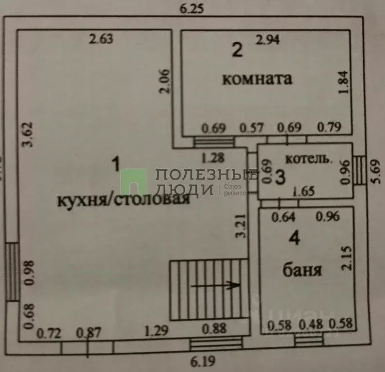 Дом в Курганская область, Курган Кургансельмаш-1 СНТ, ул. Вишневая (58 ... - Фото 1