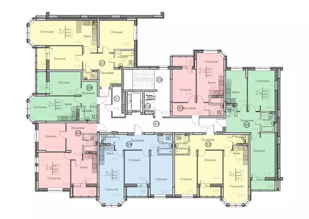 Свободной планировки кв. Саратовская область, Энгельс Петровская ул., ... - Фото 2
