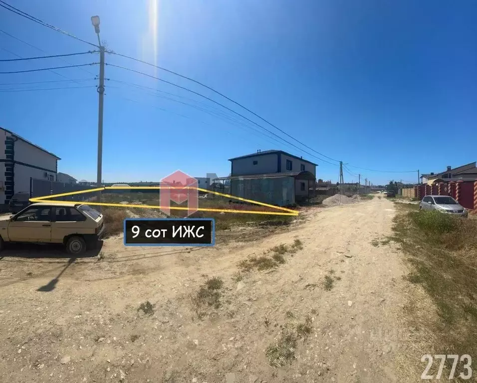 Участок в Севастополь с. Осипенко, пер. Багряный, 23 (9.0 сот.) - Фото 2