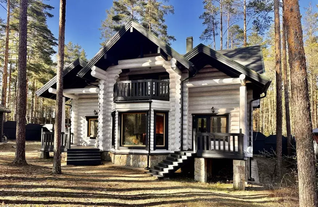 Дом в Ленинградская область, Приозерский район, пос. Сосново ул. ... - Фото 1