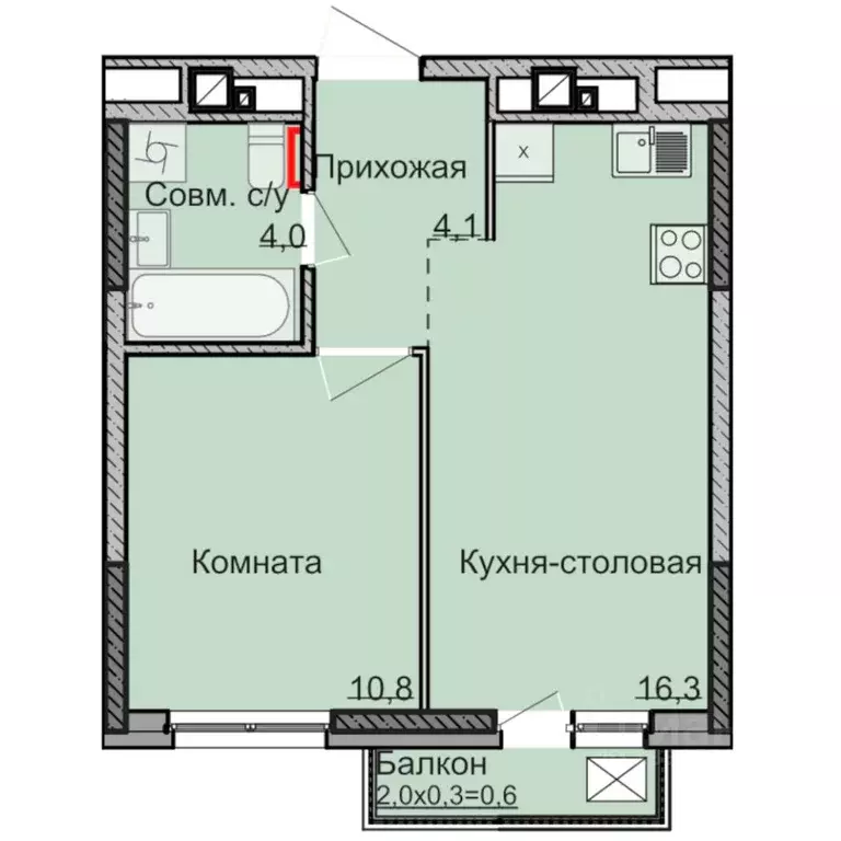 1-к кв. Удмуртия, Ижевск Строитель жилрайон, 5-й мкр, Нео жилой ... - Фото 0