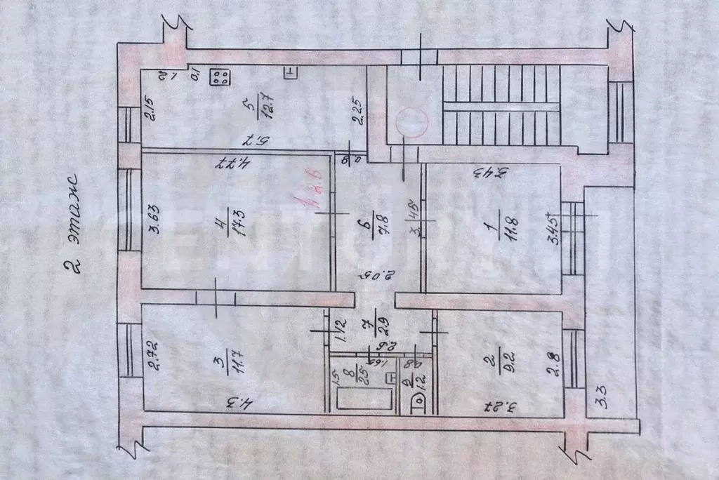 3-к кв. Мордовия, Саранск Коммунистическая ул., 10 (90.0 м) - Фото 2