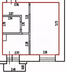 1-к кв. Брянская область, Злынка ул. Ирины Рубцовой, 23Ж (34.0 м) - Фото 2