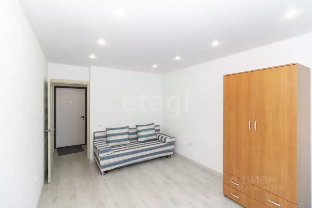 1-к кв. Тюменская область, Тюмень ул. Новоселов, 109 (34.6 м) - Фото 1