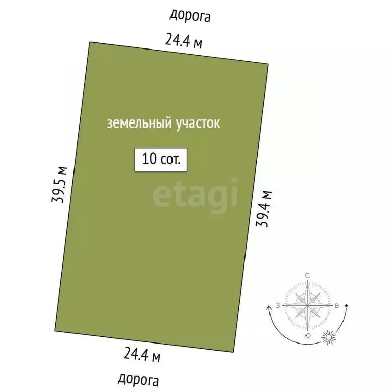 Участок в Тюменская область, Нижнетавдинский район, Строитель ТСН  ... - Фото 1