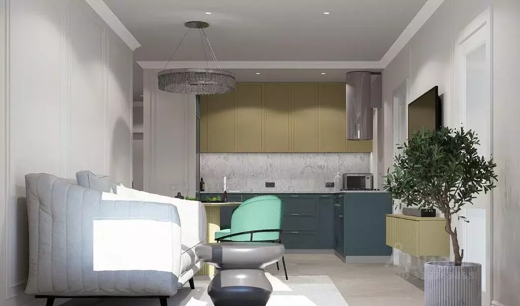 2-к кв. Брянская область, Брянск Московский мкр, 28 (66.95 м) - Фото 1