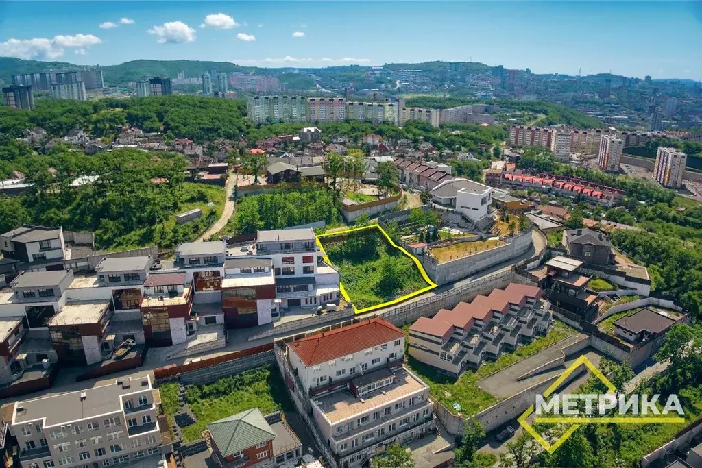 Участок в Приморский край, Владивосток Залесная ул., 21В (963.0 сот.) - Фото 1