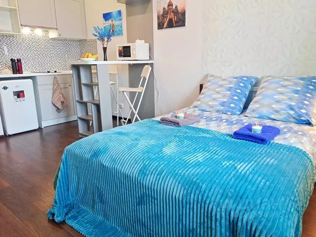 Студия Тверская область, Тверь ул. Склизкова, 108к2 (30.0 м) - Фото 2