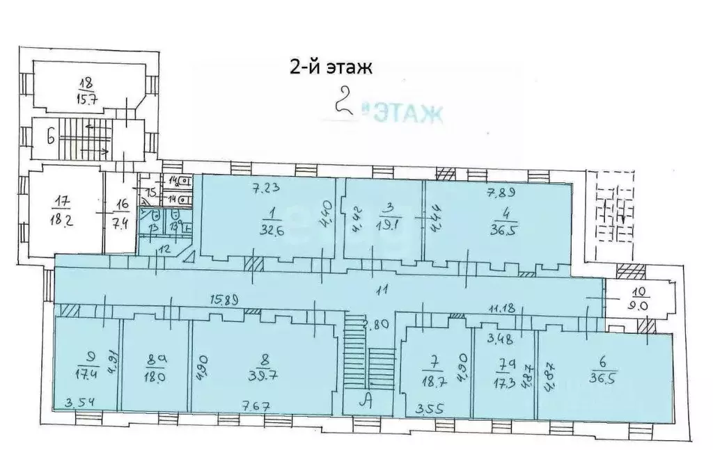 Офис в Москва Электрический пер., 3/10С4 (304 м) - Фото 0