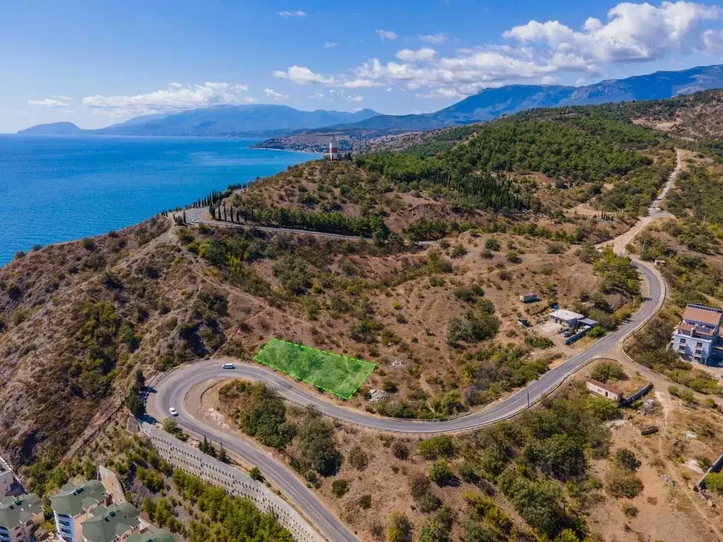 Участок в Крым, Алушта муниципальный округ, с. Рыбачье ул. Прибрежная ... - Фото 2