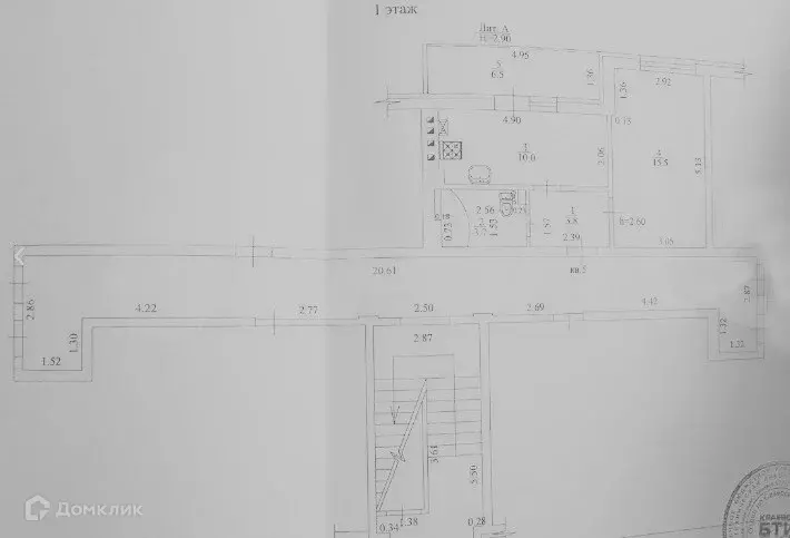 Продаётся 1-к квартира, 33.3 м - Фото 1