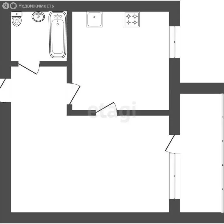 1-комнатная квартира: Тверь, улица Склизкова, 116к1 (42 м) - Фото 1