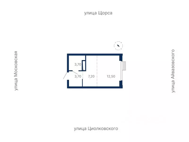 Студия Свердловская область, Екатеринбург ул. Московская, 249/2 (27.1 ... - Фото 0