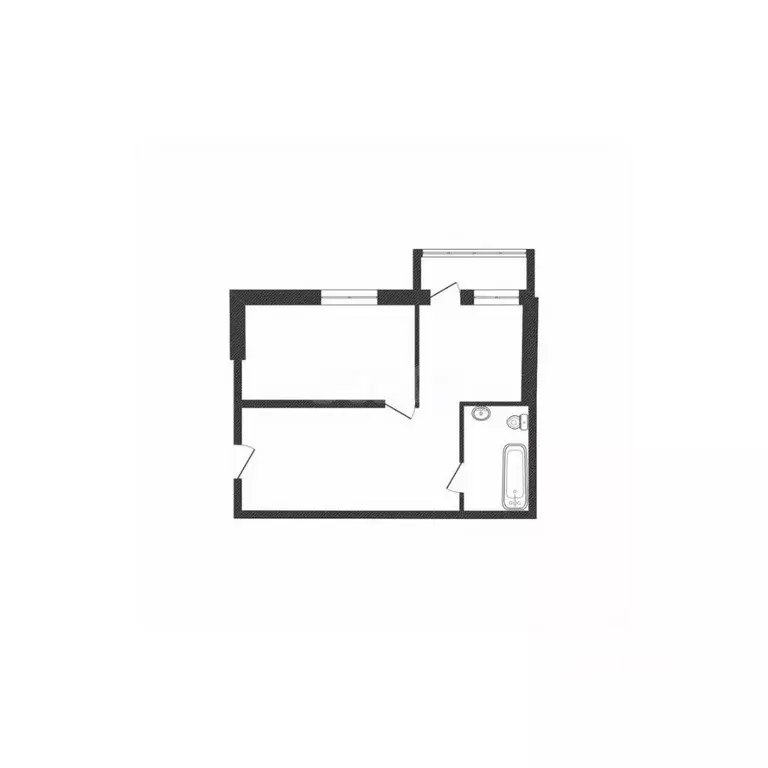 2-к кв. Белгородская область, Белгород ул. Есенина, 9к3 (47.5 м) - Фото 1