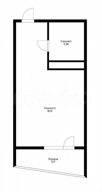 Квартира-студия, 24 м, 8/18 эт. - Фото 0
