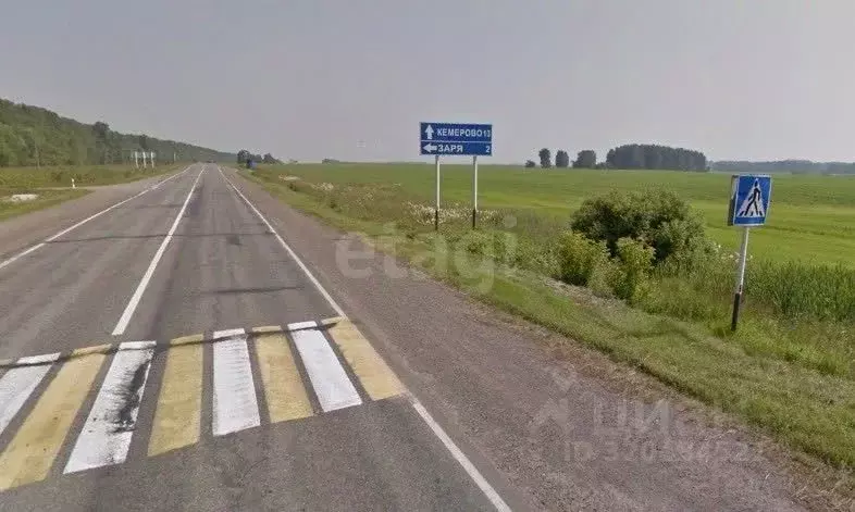 Участок в Кемеровская область, Кемеровский район, д. Заря Ключевая ул. ... - Фото 1