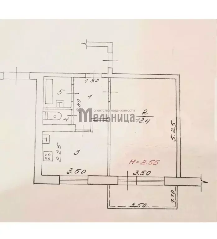 1-к кв. Волгоградская область, Волгоград Университетский просп., 17 ... - Фото 2