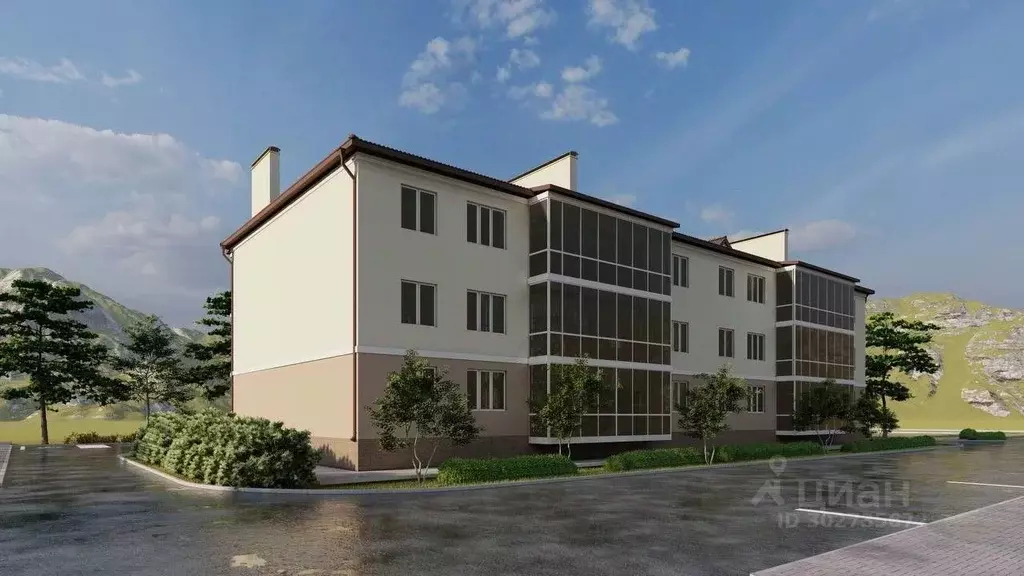 1-к кв. Адыгея, Майкоп городской округ, пос. Северный  (43.09 м) - Фото 2