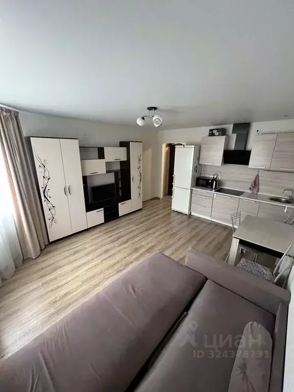 Студия Московская область, Домодедово Южный мкр, ул. Курыжова, 14 ... - Фото 1