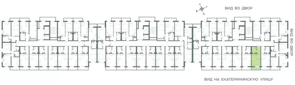 Квартира-студия: Мурино, Екатерининская улица, 11 (20.4 м) - Фото 1