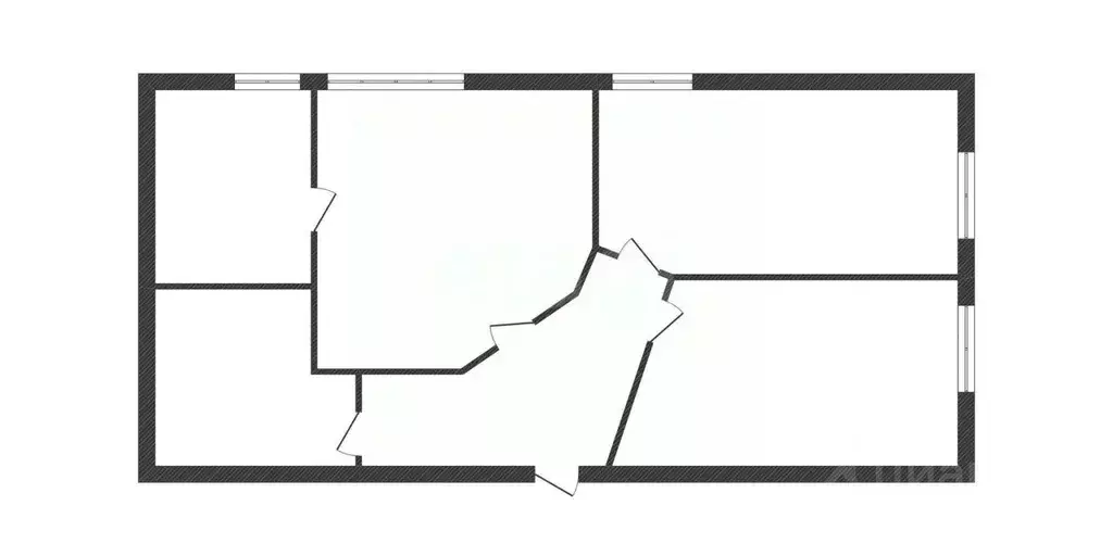 2-к кв. Курганская область, Курган ул. Гоголя, 151 (72.6 м) - Фото 2