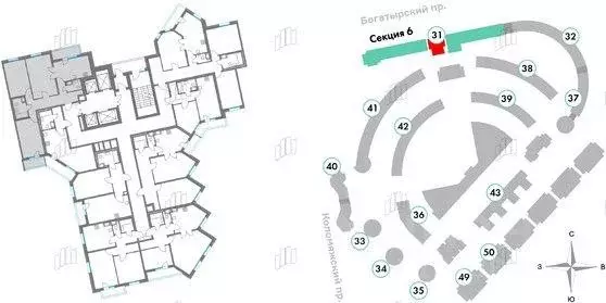 Квартира, 3 комнаты, 82.03 м - Фото 0