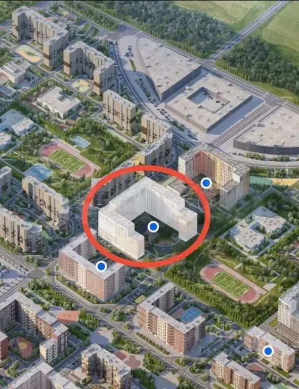1-к кв. Московская область, Пушкино Новое Пушкино мкр, к20 (35.8 м) - Фото 1