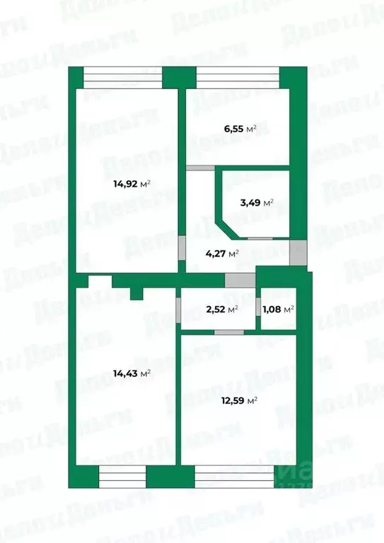 3-к кв. Кировская область, Киров ул. Труда, 74 (60.4 м) - Фото 0