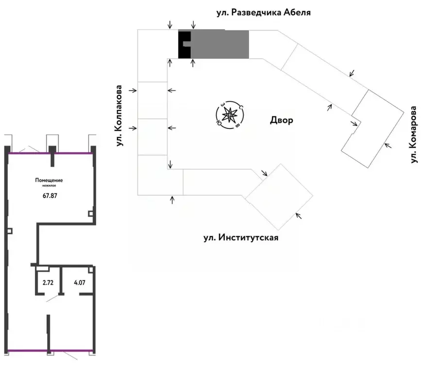 Помещение свободного назначения в Московская область, Мытищи ул. ... - Фото 2