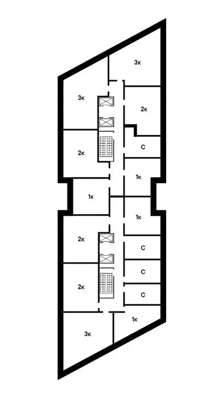 3-к кв. Воронежская область, Воронеж наб. Чуева, 7 (76.96 м) - Фото 1