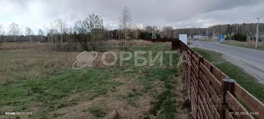 Участок в Тюменская область, Тюменский район Салаирский тракт, 9-й км ... - Фото 0