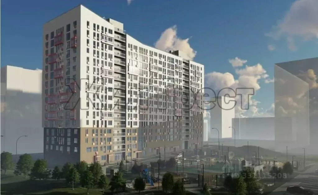 Студия Белгородская область, Белгород Нагорная ул., 13 (30.0 м) - Фото 1