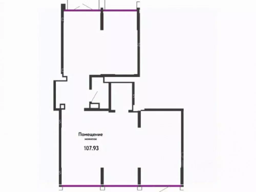 Торговая площадь в Московская область, Мытищи ул. Комарова, 2к1 (108 ... - Фото 2