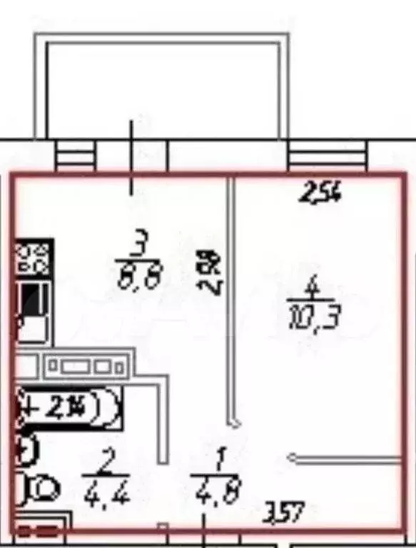 1-комнатная квартира: Иркутск, переулок Археолога Михаила Герасимова, ... - Фото 1