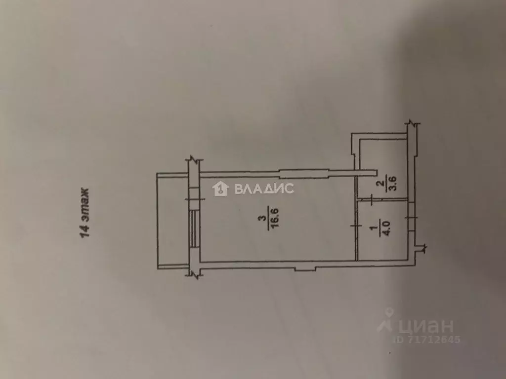 Студия Воронежская область, Воронеж ул. Хользунова, 99Б (24.2 м) - Фото 1